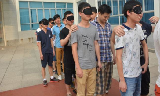 盲人拐杖團體心理輔導《感恩